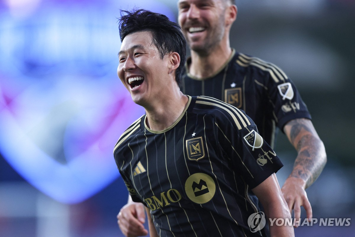 손흥민, MLS 데뷔 3경기 만에 프리킥으로 '마수걸이 득점포'