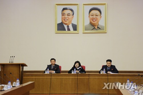 올해 3월 북한 기자회견에 등장한 조철수
