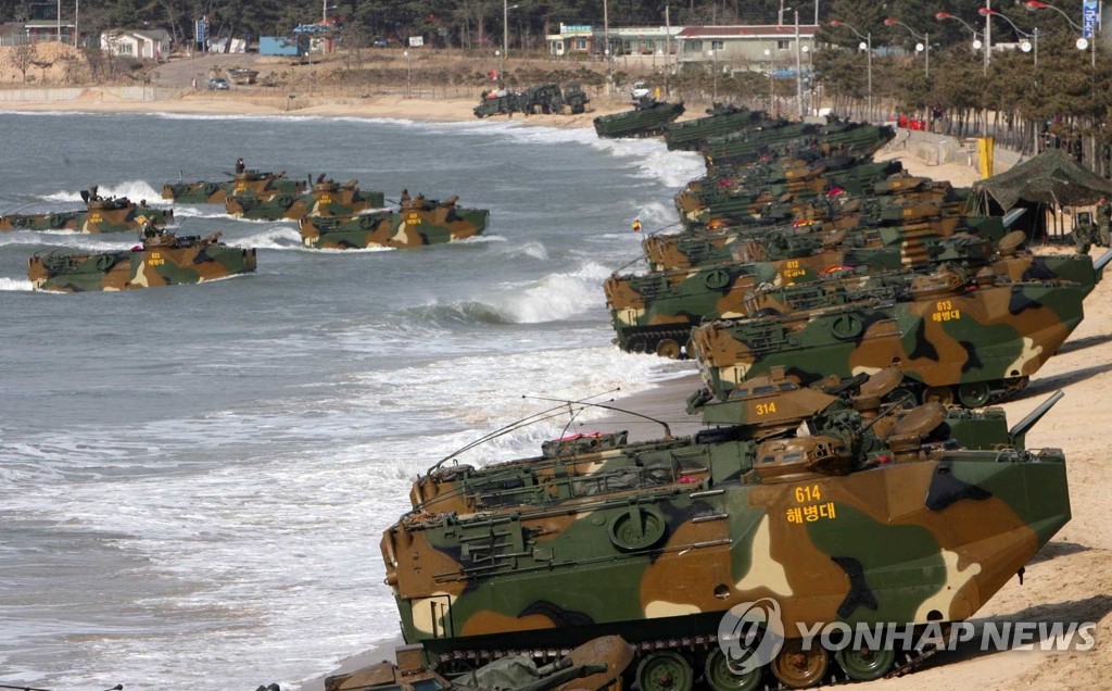 한미합동훈련 리허설[자료사진]