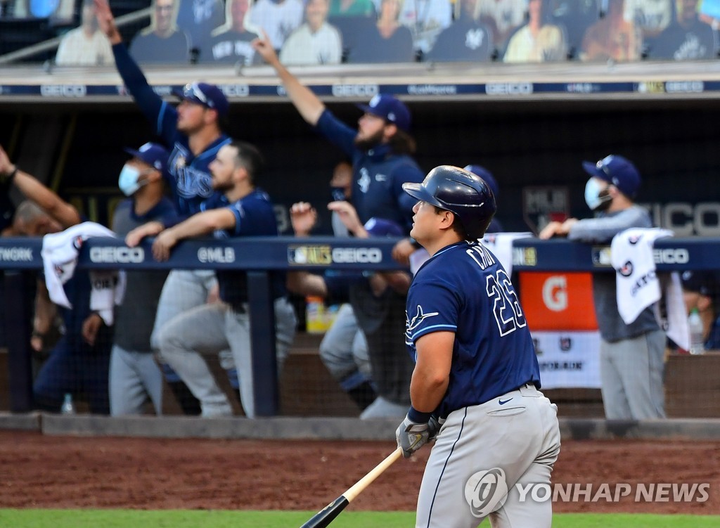 ALCS 5차전에서 극적인 동점 홈런 친 최지만 