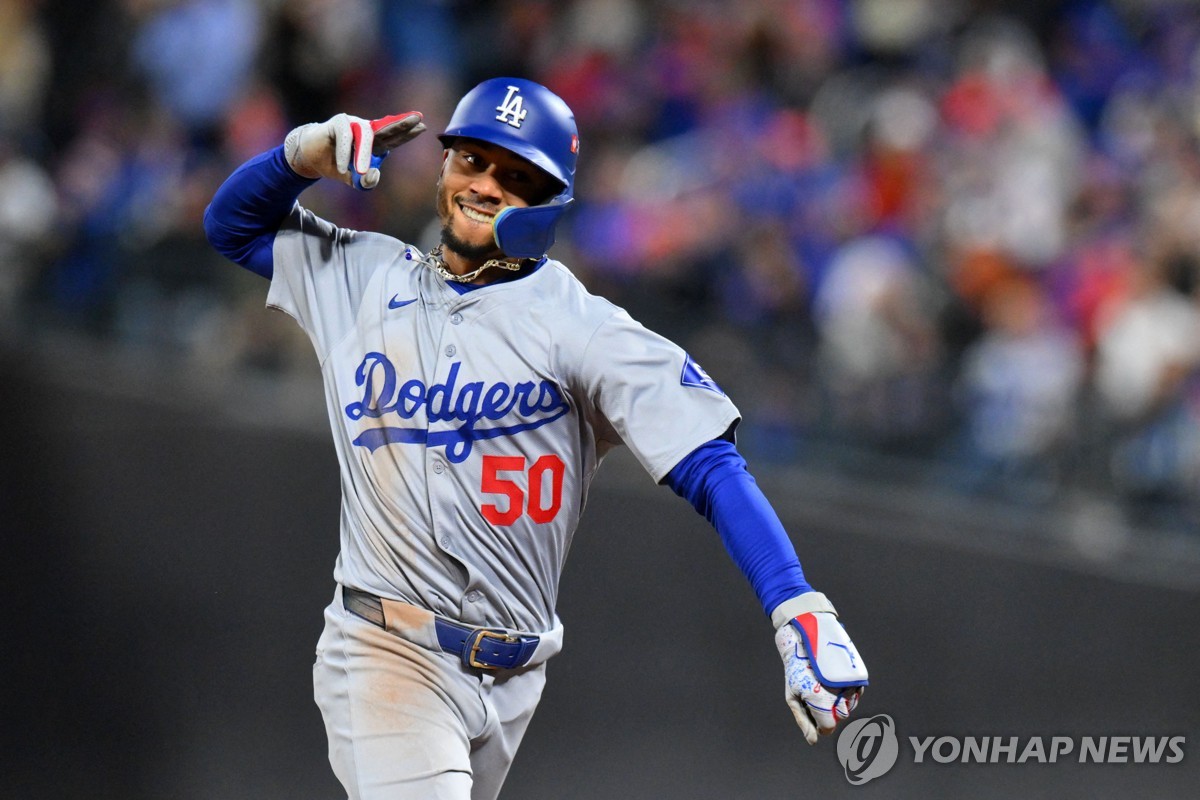 MLB 다저스, 4년 만의 월드시리즈 진출에 앞으로 '1승'(종합)