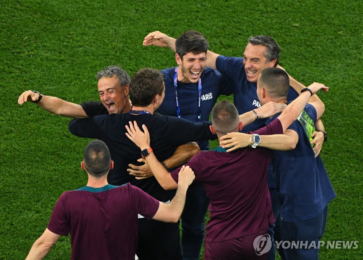 PSG, 인터밀란 5-0 완파하고 UCL 첫 우승…이강인은 벤치