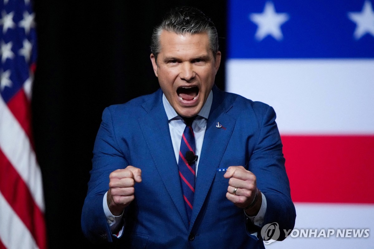 헤그세스 미국 국방부 장관