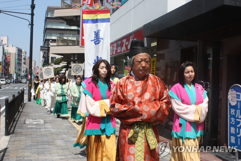 日오사카에 등장한 고대 백제인들