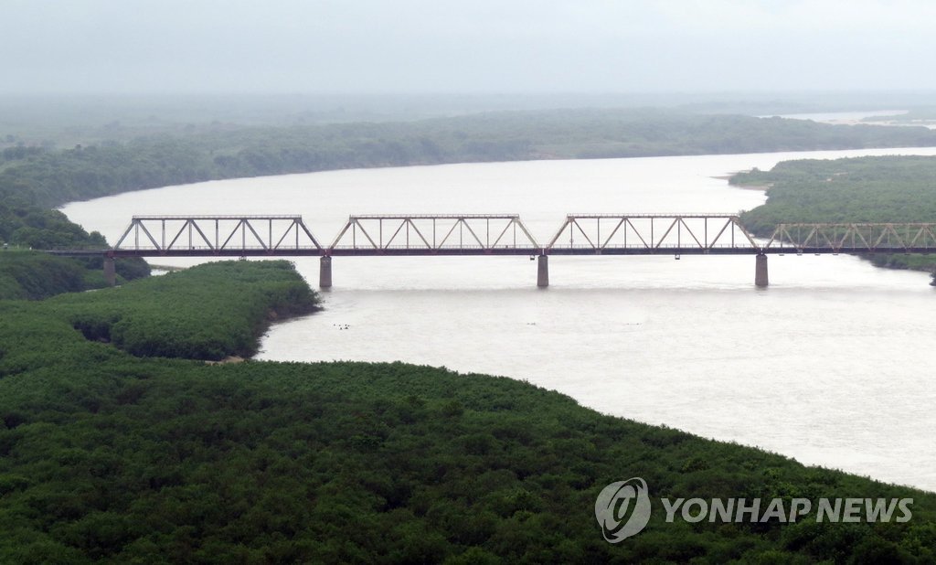 북한-러시아 두만강 철도 교량