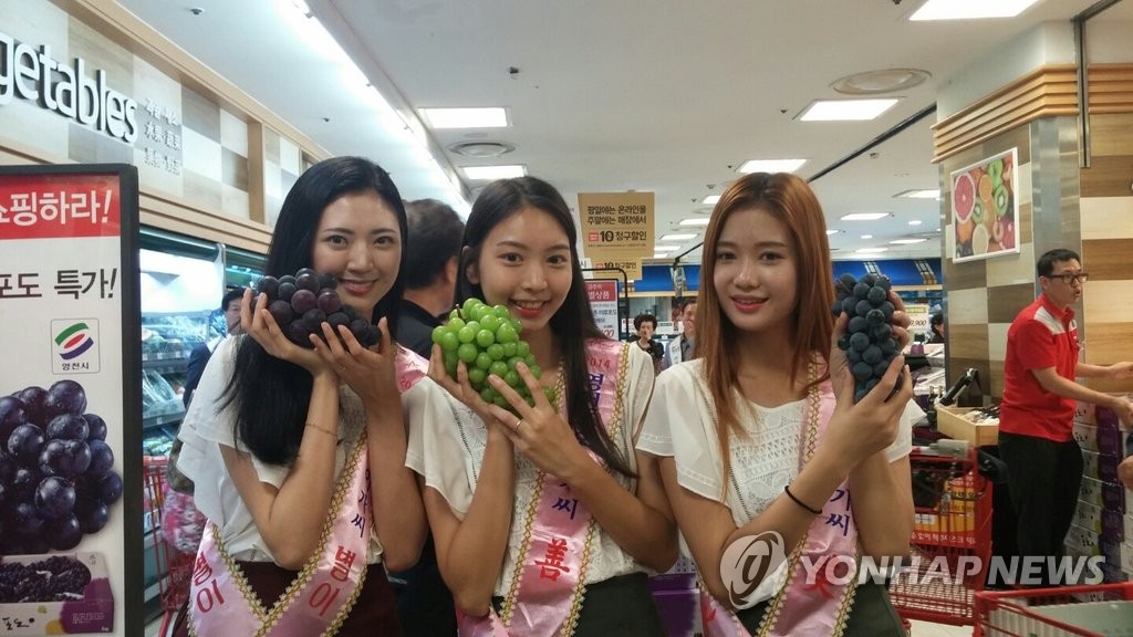 영천과일 롯데마트 전국 매장서 동시 특판 | 연합뉴스