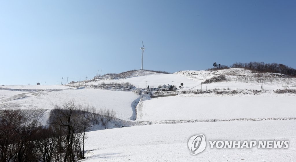 하늘 아래 첫 동네 안반데기 설경 | 연합뉴스