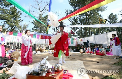 유네스코 세계무형문화재 제주칠머리당영등굿 공개 행사