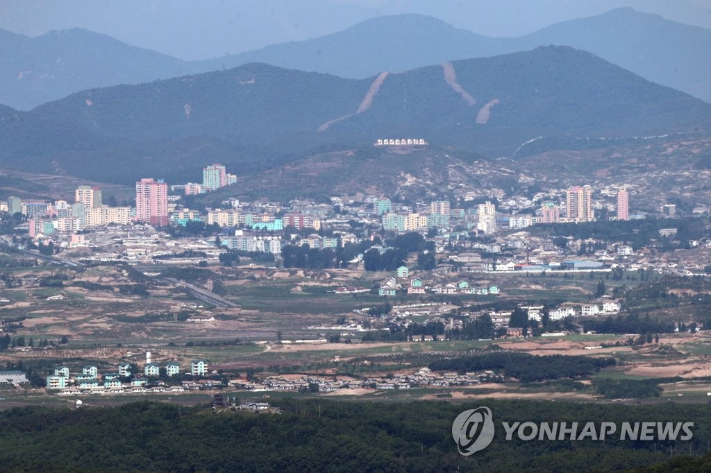 韓国から望む開城工業団地。北朝鮮南部に位置する（資料写真）＝（聯合ニュース）