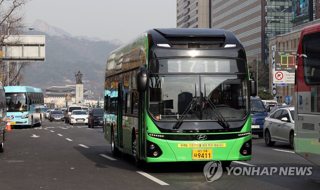 ソウルの市内バス　満足度が過去最高に＝空港バスは４年連続下落
