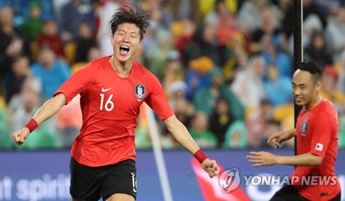 (LEAD) S. Korea, Australia play to 1-1 draw in football friendly