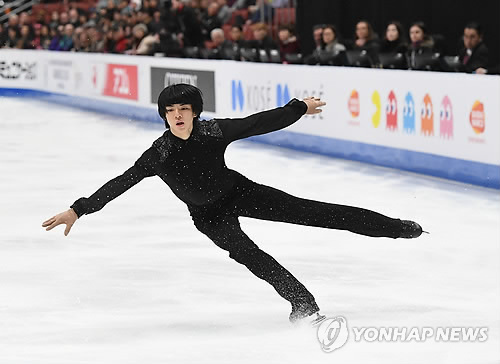 韓国・車俊煥　ＳＰ自己ベストで２位発進＝四大陸フィギュア