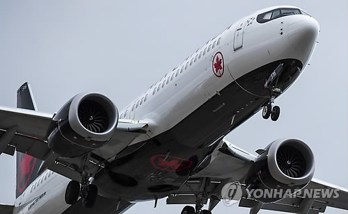 캐나다, 보잉 737 맥스8 항공기 자국 상공 운항 전면금지