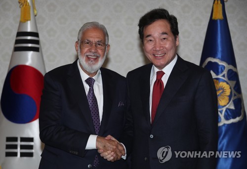 이총리, 리비아 외교장관에게 "피랍 한국인 석방 도와달라"