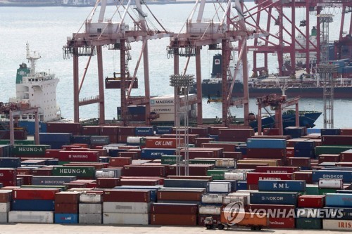 S. Korea's exports down 6.4 pct in first 10 days of May