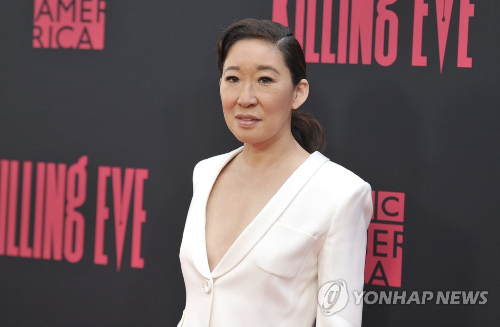 LA서 킬링 이브 시즌2 상영회 참석한 샌드라 오 | 연합뉴스