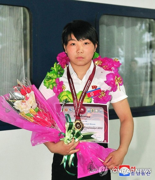 N.K. female wrestler