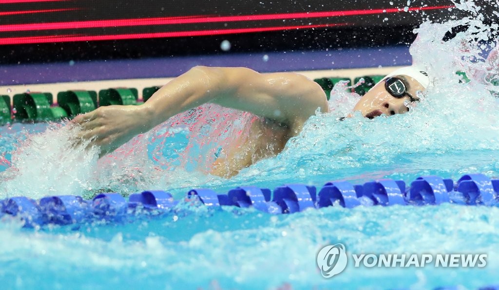한국 수영의 희망 황선우