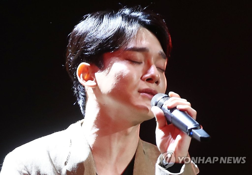 An image of EXO's vocalist Chen (Yonhap)
