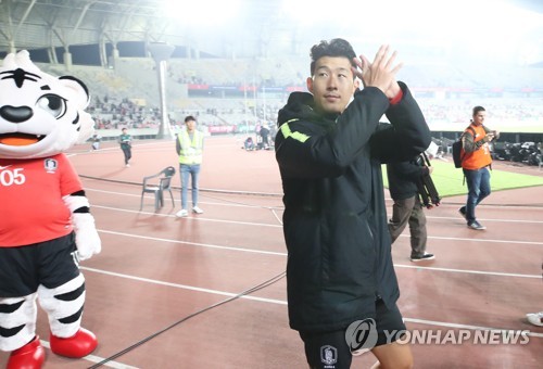 韓国サッカー界の「マン・オブ・ザ・イヤー」に孫興民　過去最多の４回目