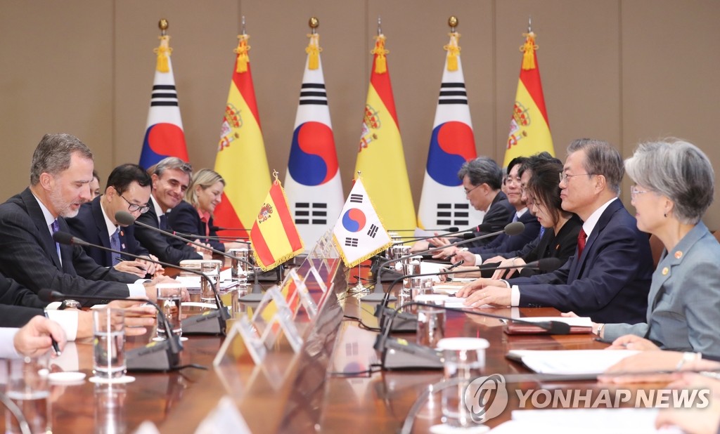 (LEAD) S. Korea, Spain to deepen ties on tourism, construction in third nations