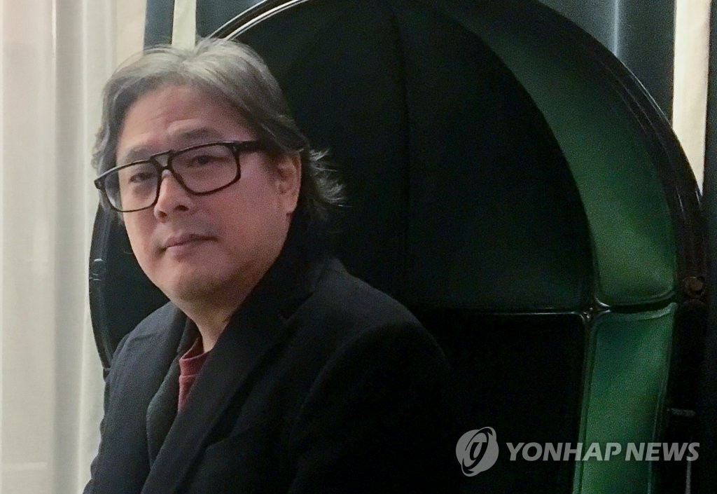 South Korean film director Park Chan-wook poses during an interview in Oslo, Norway, on Nov. 7, 2019. (Yonhap)