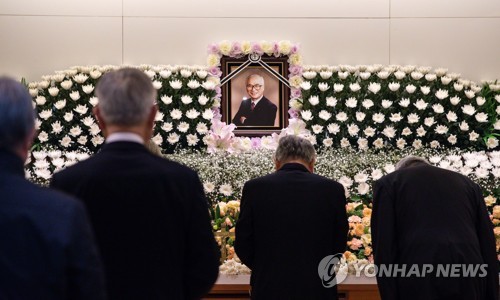 "가족이자 큰 스승"…김우중 빈소에 총집결한 대우맨들(종합)