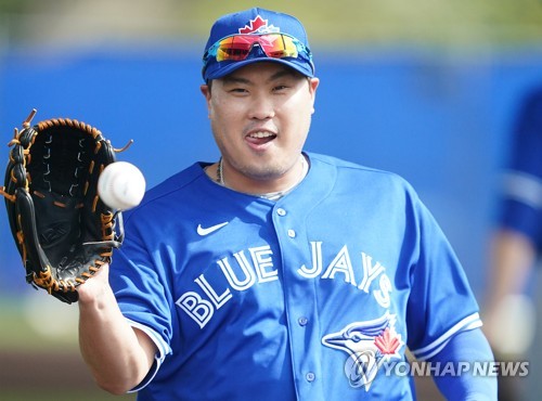 Blue Jays Spring Training Hyun-Jin Ryu