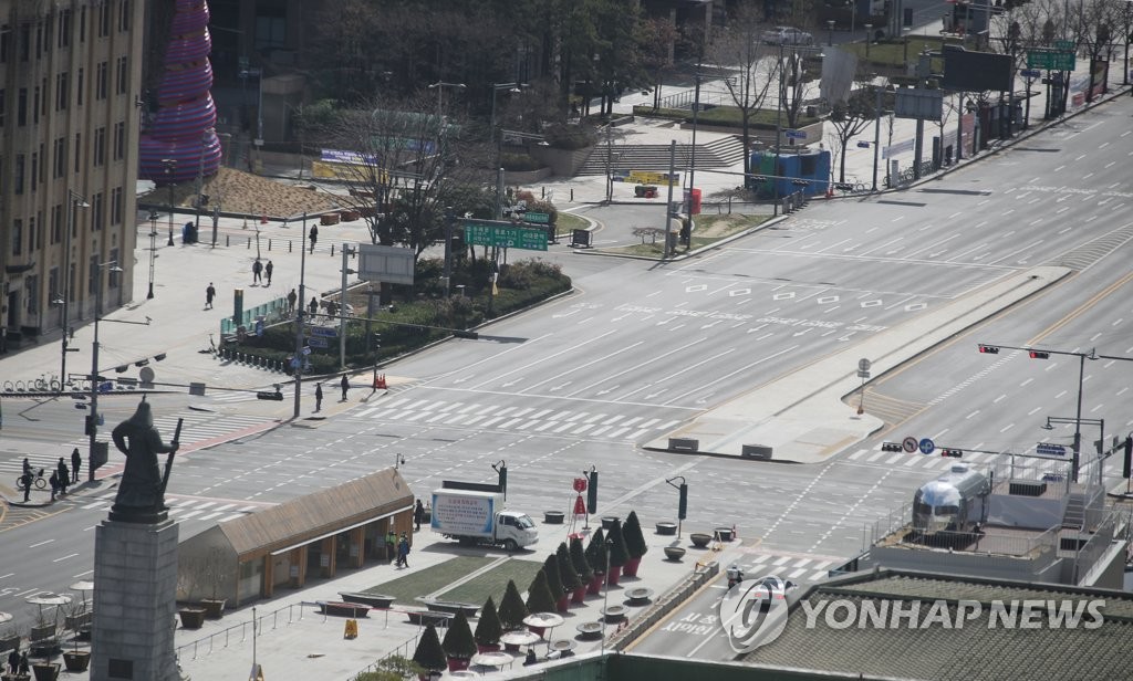 ソウル市の通行量　３月初めから増加続く＝通常勤務への転換拡大で
