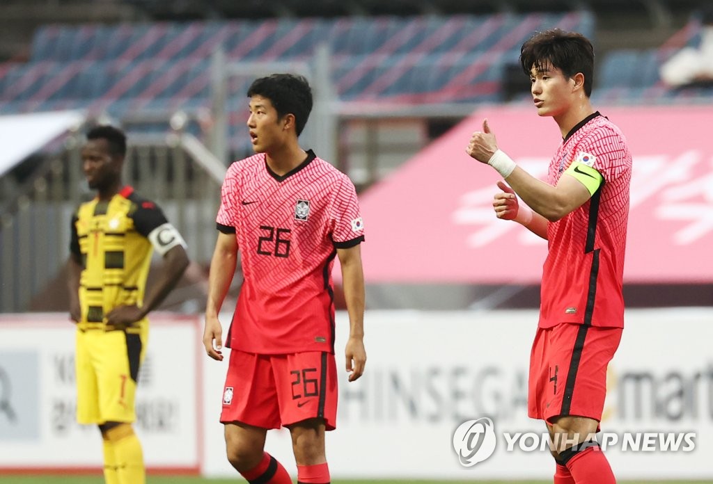 سونغ هونغ-مين لم يدرج ضمن تشكيلة منتخب كوريا لكرة القدم لأولمبياد طوكيو
