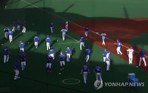 도쿄올림픽에 출전했던 한국 야구대표팀