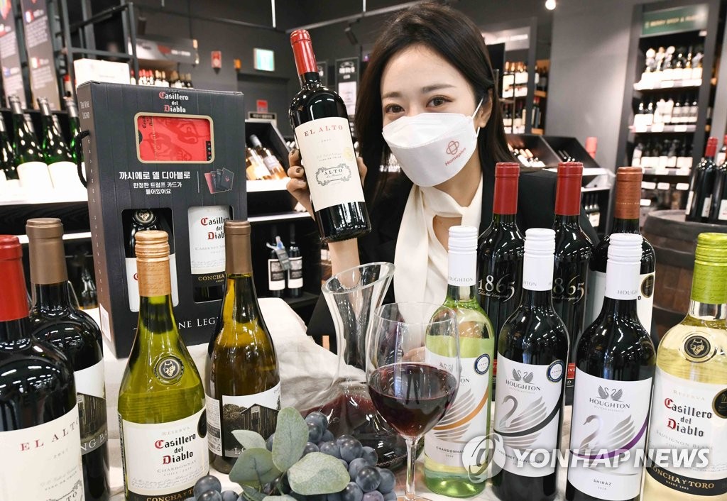 Festival de vin à Homeplus | AGENCE DE PRESSE YONHAP