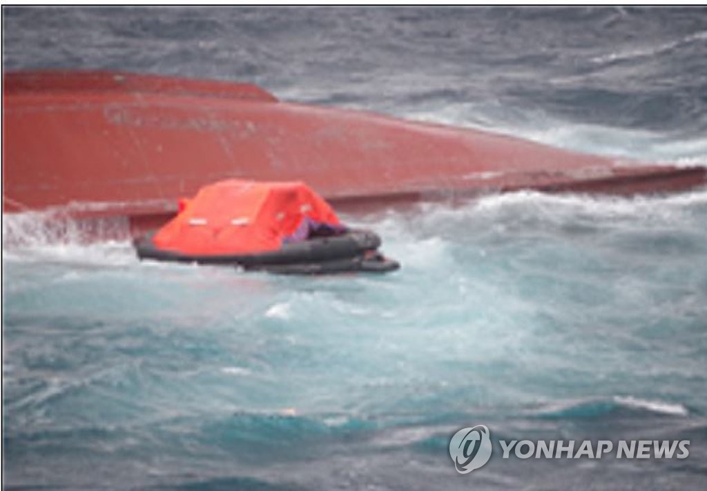 独島沖の公海で韓国船舶が転覆　９人行方不明