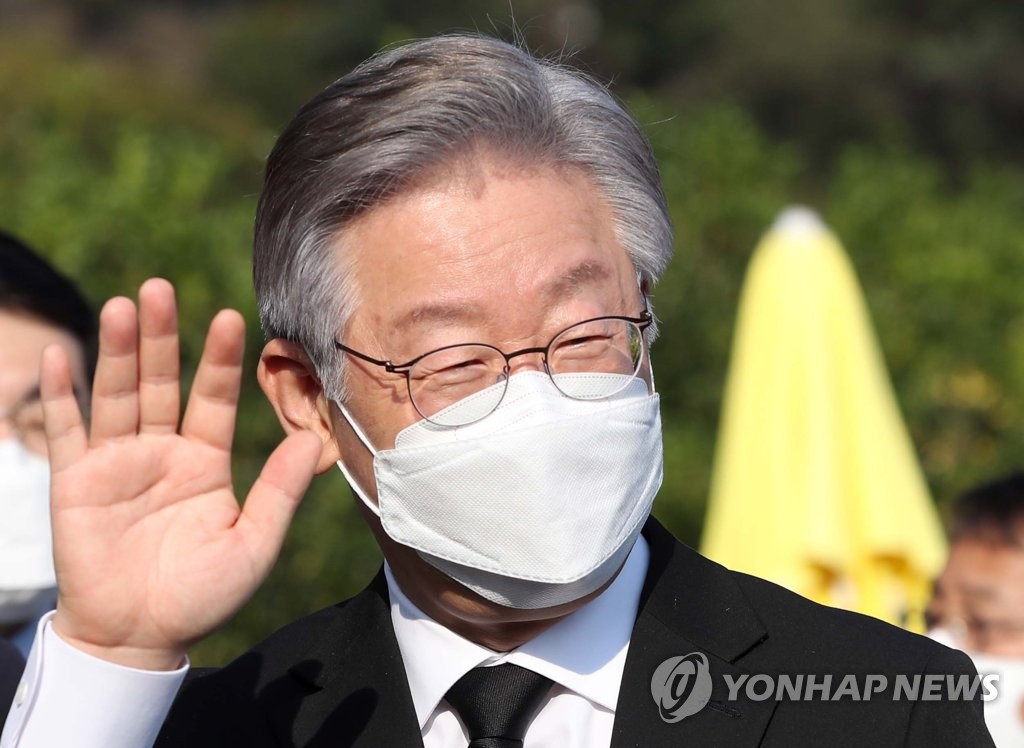 韓国大統領選の与党公認候補　２５日に京畿道知事を辞任