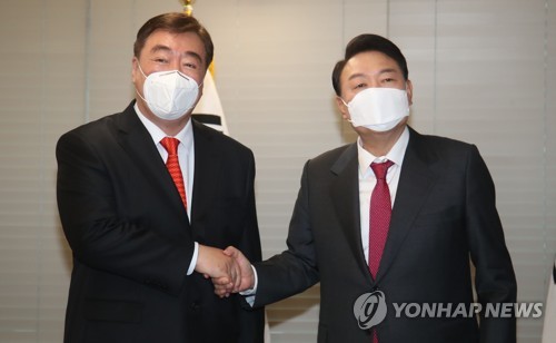 次期大統領　駐韓中国大使と面会