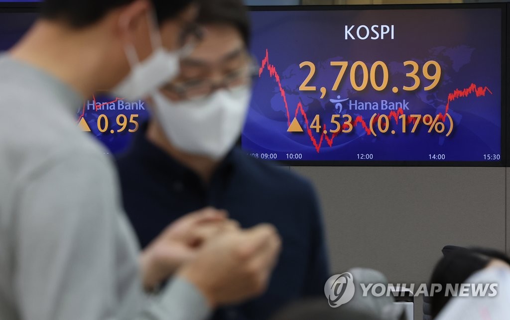 코스피 0.17% 상승 마감
