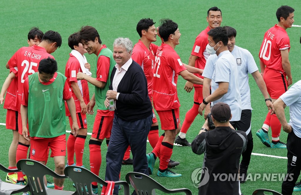 화기애애한 2002레전드팀