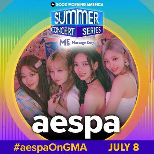 aespa : apparition à la «GMA Summer Concert Series» à New York le 8 juillet