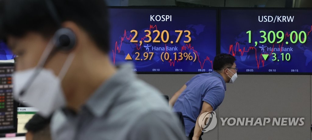 韓国総合株価指数　史上初の０．５％利上げでも反発