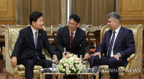 Parliamentary leaders of S. Korea, Romania meet