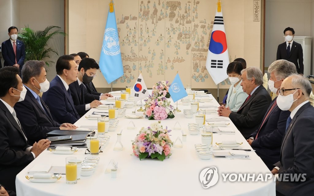 الأمين العام للأمم المتحدة يعرب عن دعمه لنزع السلاح النووي لكوريا الشمالية بشكل كامل - 3