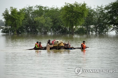 정부, '홍수 피해' 파키스탄·수단에 인도적 지원 제공