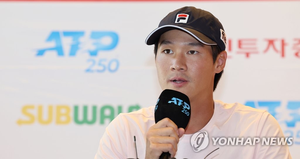 S. Korean Kwon Soon-woo reaches 2nd round at ATP Korea Open