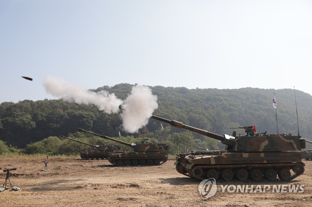 S. Korea-U.S. counterfire warfare drill