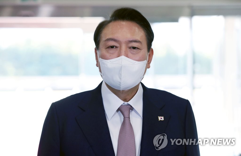 Le président Yoon Suk-yeol. (Photo d'archives Yonhap) 