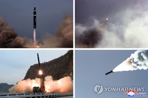 韓国軍　ＩＣＢＭ「火星１７」との見解維持＝北朝鮮は火星１５らしき写真公開