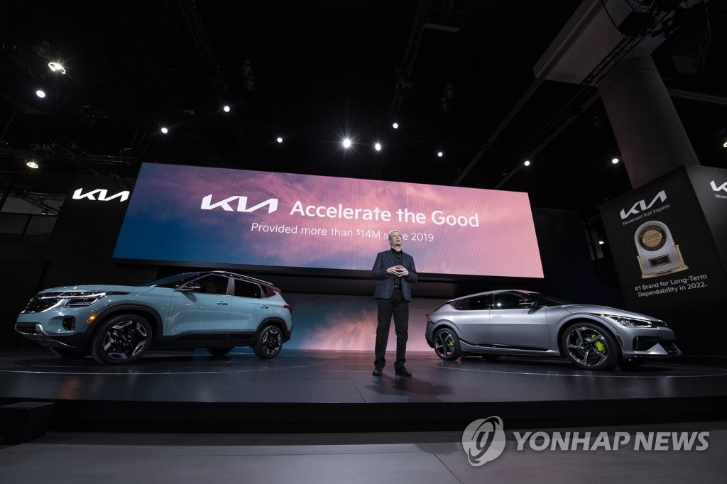 북미 시장 '더 뉴 셀토스' 첫 공개 및 'EV6 GT' 출시