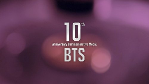 Medal marking 10th anniversary of BTS