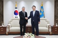 윤석열 대통령, 투르크메니스탄 상원의장 접견