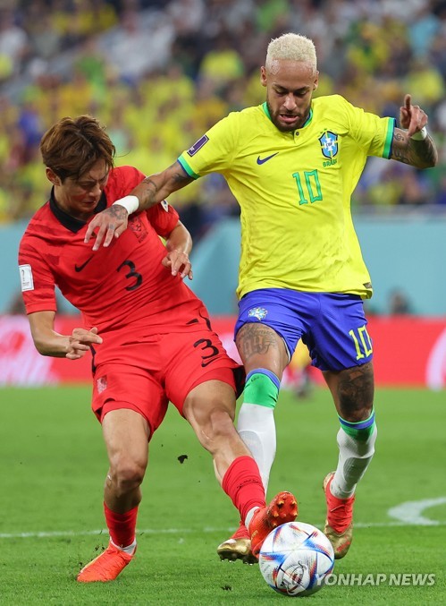 S. Korea-Brazil World Cup match